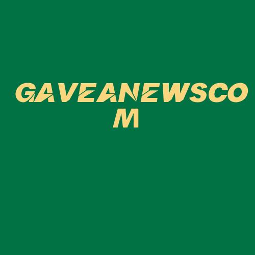 Logo da GAVEANEWSCOM